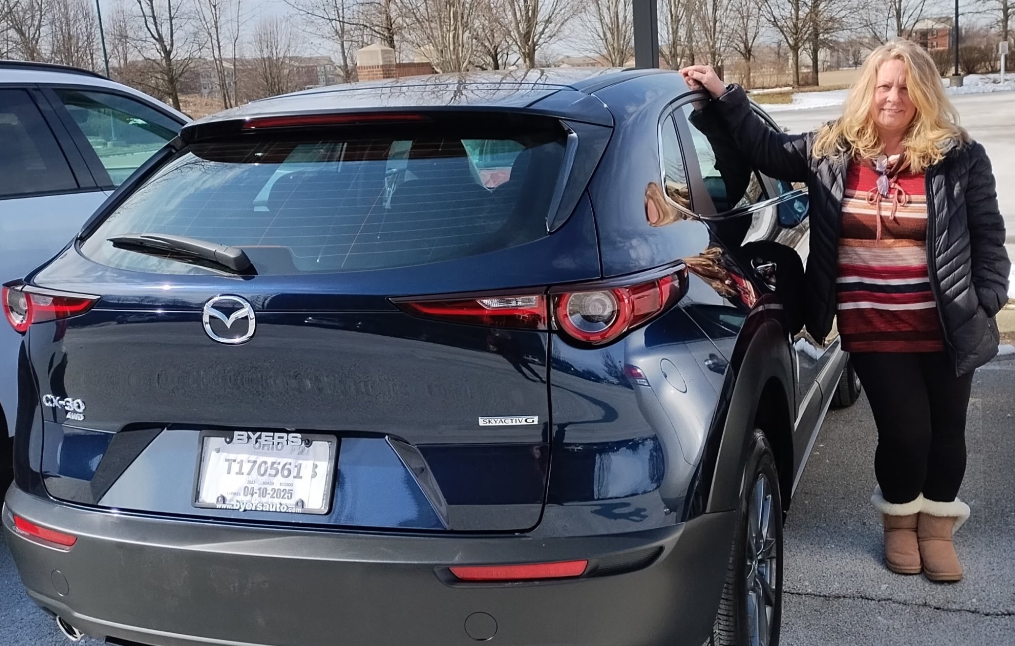 Angela's new Mazda CX-30 AWD