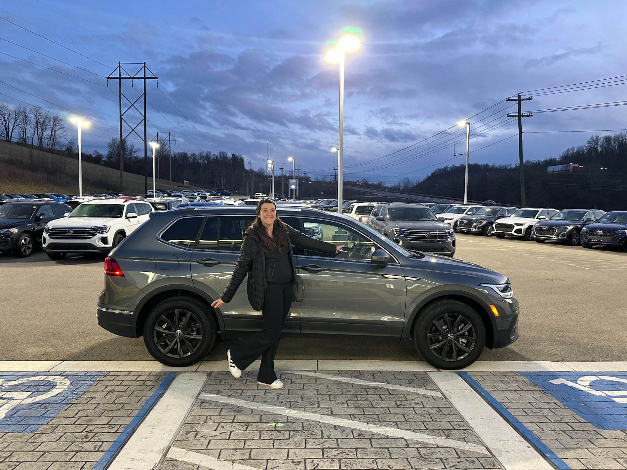 Olesya's new Volkswagen Tiguan